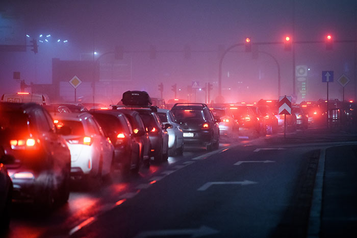 Verkehr in der Nacht